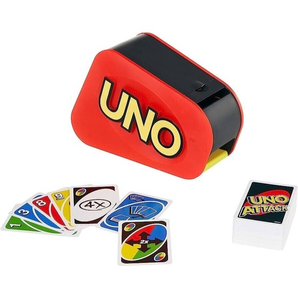 UNO Attack High Flying Card Game By Mattel GTX66 - Picture 2 of 4